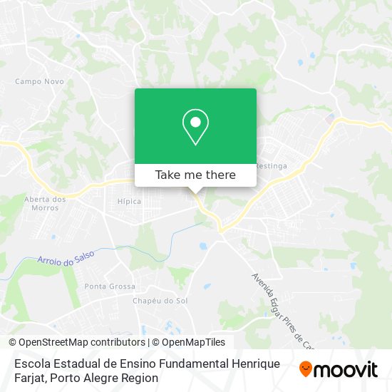 Escola Estadual de Ensino Fundamental Henrique Farjat map