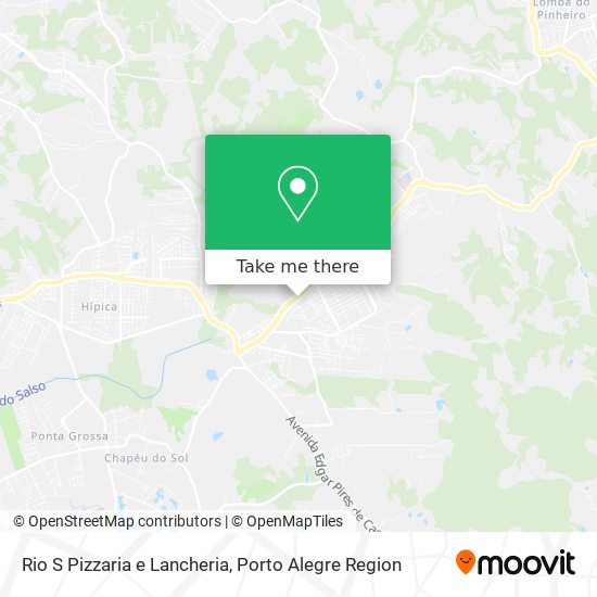 Rio S Pizzaria e Lancheria map