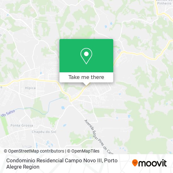 Condominio Residencial Campo Novo III map