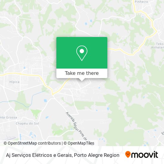 Aj Serviços Elétricos e Gerais map