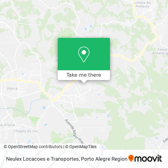 Mapa Neulex Locacoes e Transportes