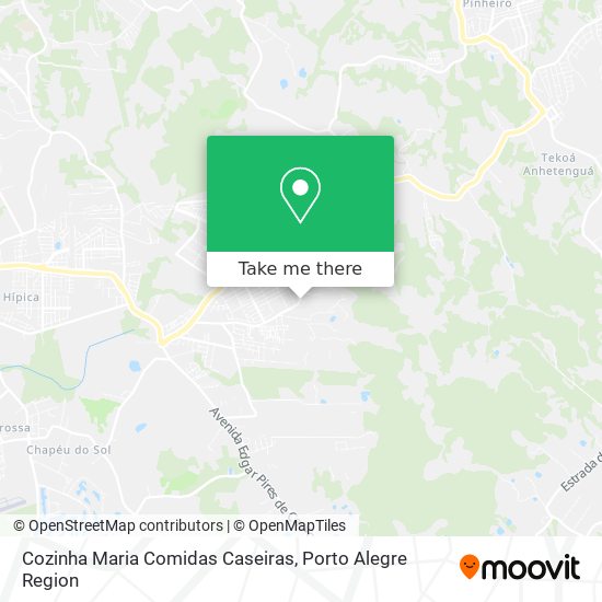 Cozinha Maria Comidas Caseiras map