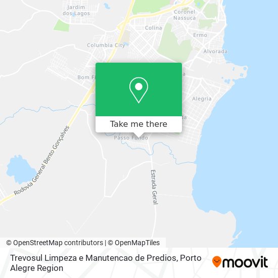 Trevosul Limpeza e Manutencao de Predios map