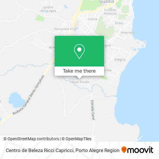 Centro de Beleza Ricci Capricci map