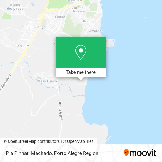 P a Pinhati Machado map