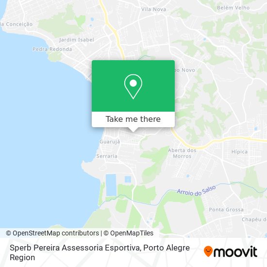Sperb Pereira Assessoria Esportiva map