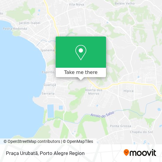 Praça Urubatã map