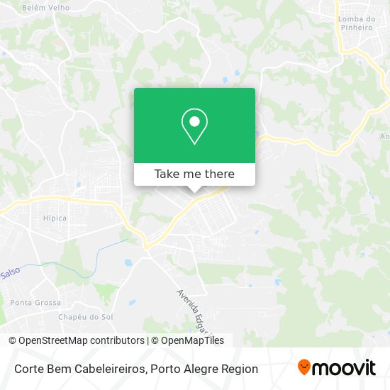 Corte Bem Cabeleireiros map