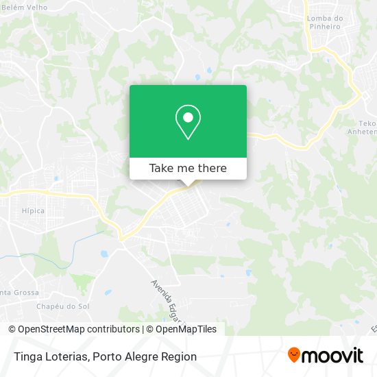 Tinga Loterias map