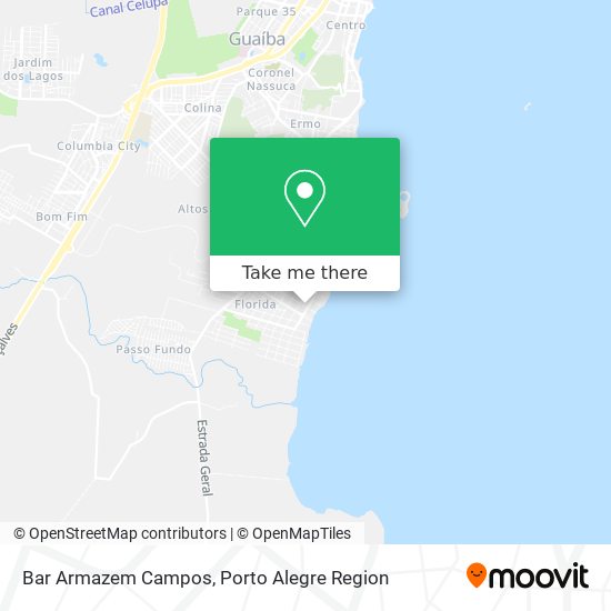 Bar Armazem Campos map