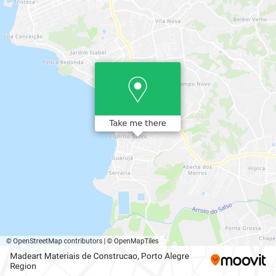 Madeart Materiais de Construcao map