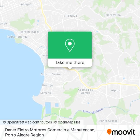 Daner Eletro Motores Comercio e Manutencao map