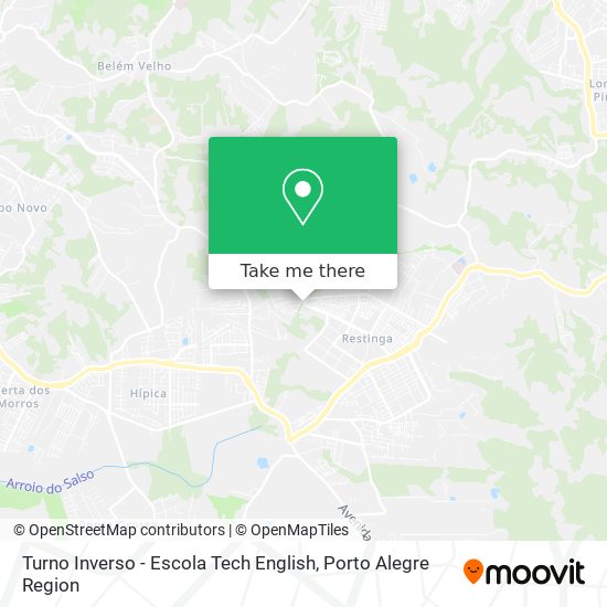 Turno Inverso - Escola Tech English map