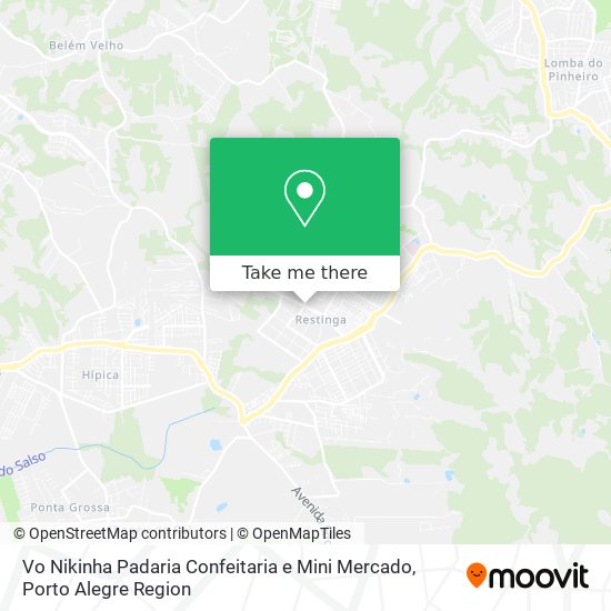 Vo Nikinha Padaria Confeitaria e Mini Mercado map