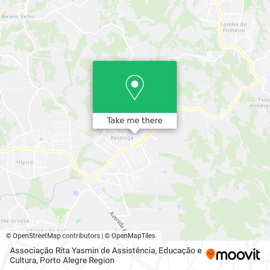 Associação Rita Yasmin de Assistência, Educação e Cultura map