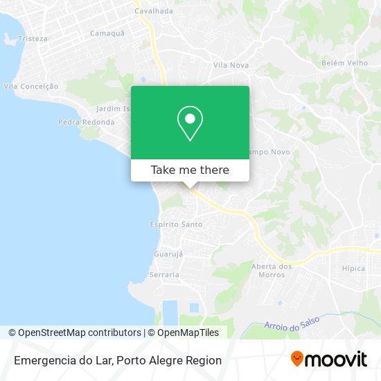 Mapa Emergencia do Lar