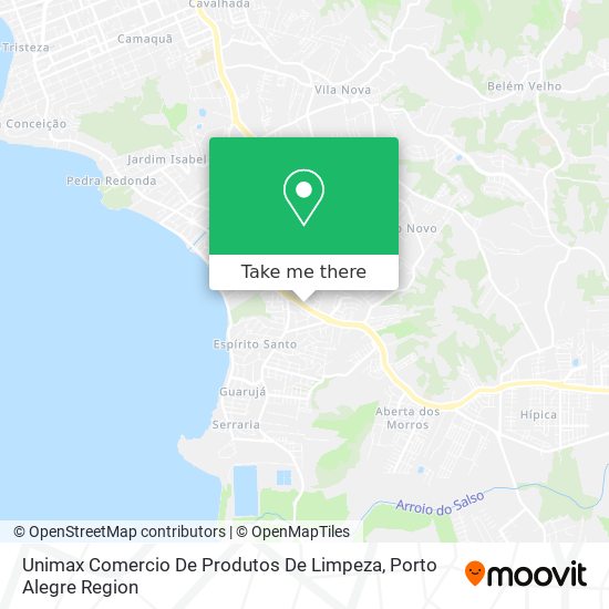 Unimax Comercio De Produtos De Limpeza map