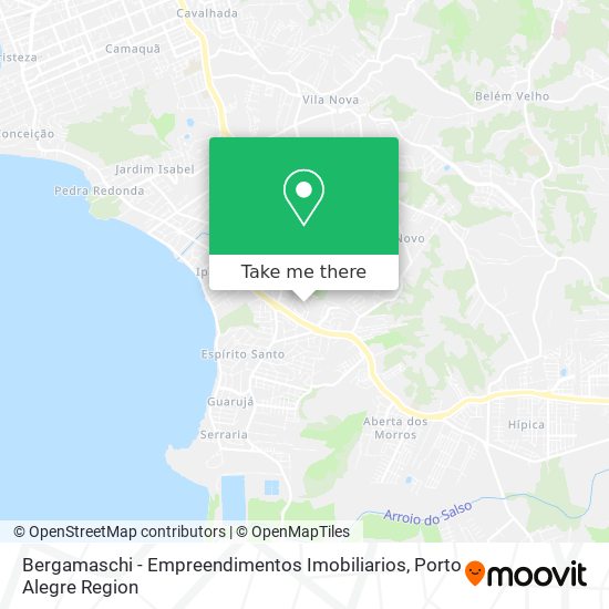 Mapa Bergamaschi - Empreendimentos Imobiliarios