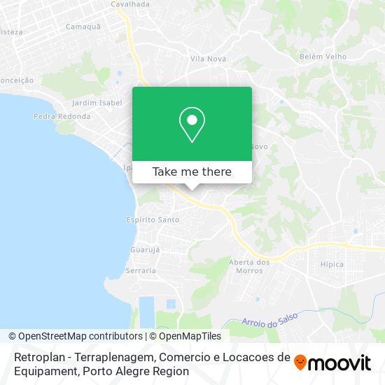 Retroplan - Terraplenagem, Comercio e Locacoes de Equipament map