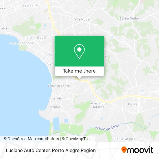 Luciano Auto Center map