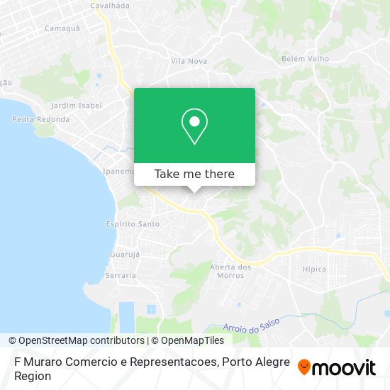 F Muraro Comercio e Representacoes map