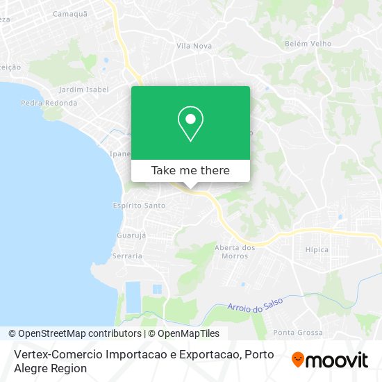 Mapa Vertex-Comercio Importacao e Exportacao