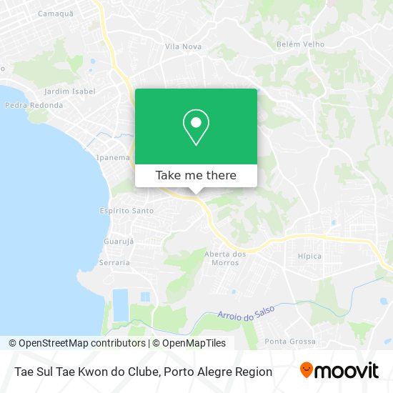 Mapa Tae Sul Tae Kwon do Clube