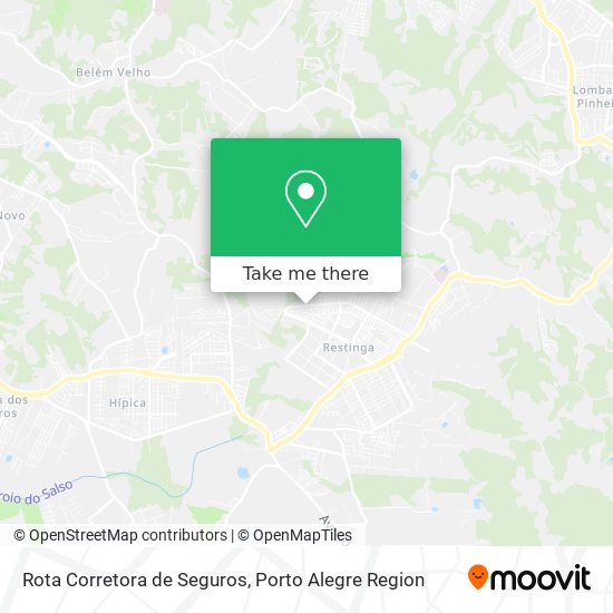 Rota Corretora de Seguros map