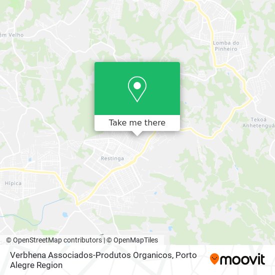 Verbhena Associados-Produtos Organicos map