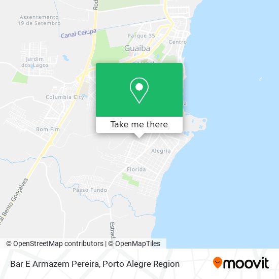 Bar E Armazem Pereira map