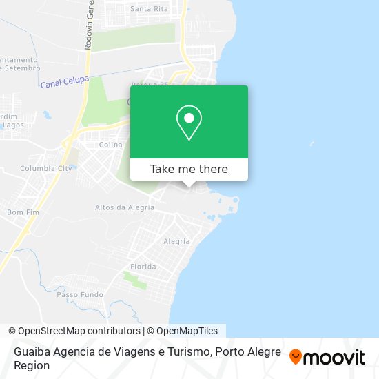 Guaiba Agencia de Viagens e Turismo map