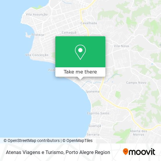 Atenas Viagens e Turismo map