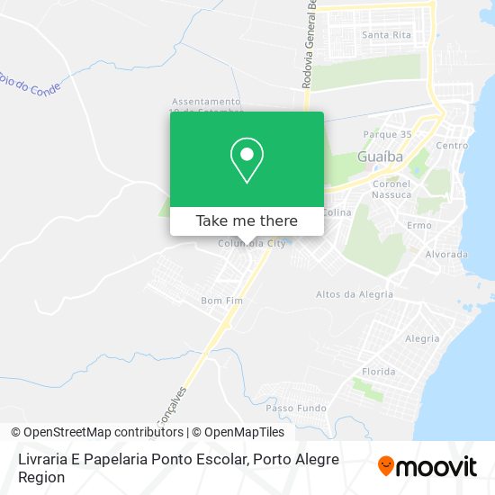 Livraria E Papelaria Ponto Escolar map