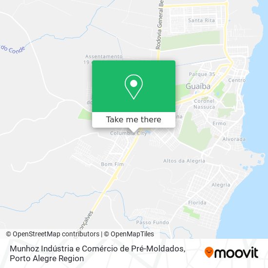 Munhoz Indústria e Comércio de Pré-Moldados map