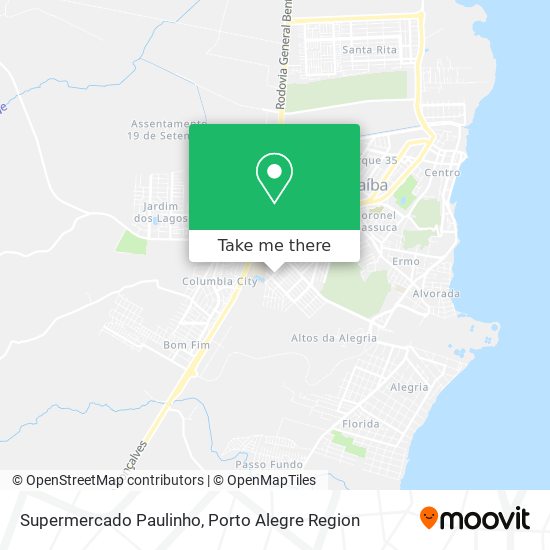 Supermercado Paulinho map