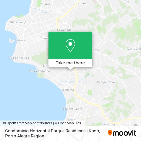Condominio Horizontal Parque Residencial Knorr map