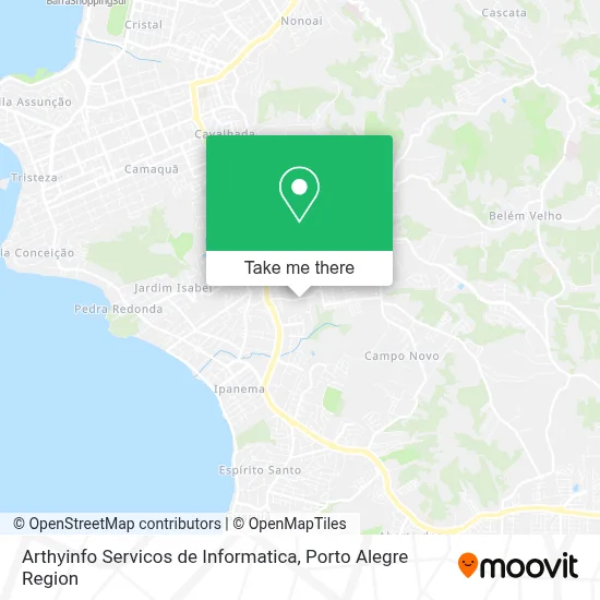 Arthyinfo Servicos de Informatica map