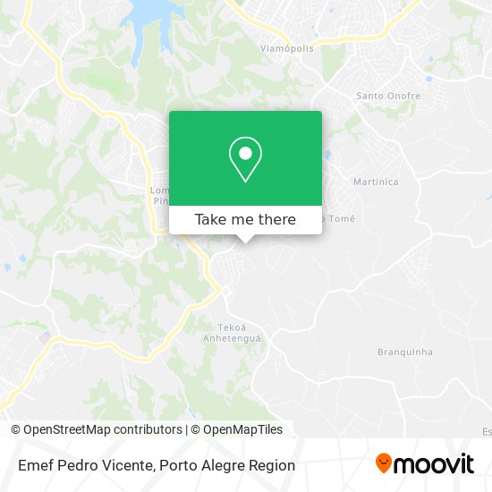 Emef Pedro Vicente map