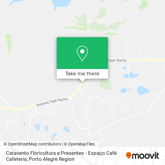 Catavento Floricultura e Presentes - Espaço Café Cafeteria map