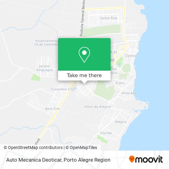 Mapa Auto Mecanica Deoticar