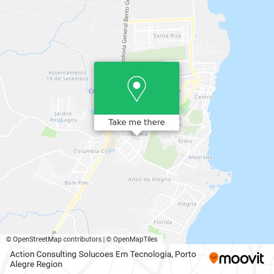 Action Consulting Solucoes Em Tecnologia map