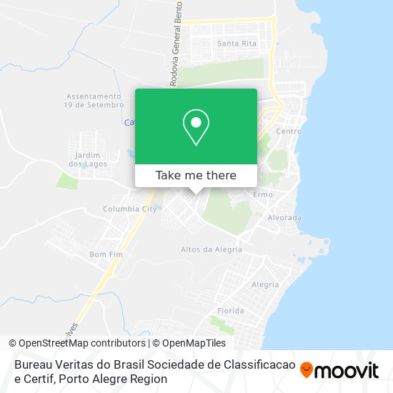 Mapa Bureau Veritas do Brasil Sociedade de Classificacao e Certif