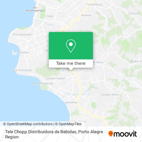 Tele Chopp Distribuidora de Bebidas map