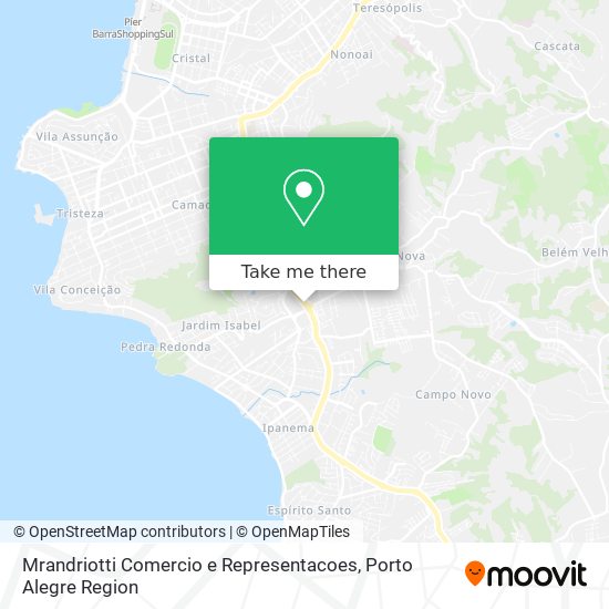 Mapa Mrandriotti Comercio e Representacoes