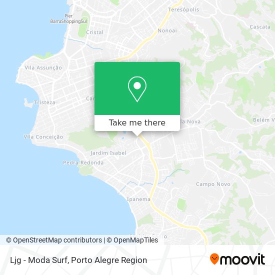 Mapa Ljg - Moda Surf