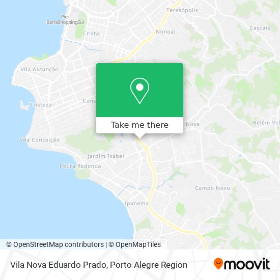 Vila Nova Eduardo Prado map