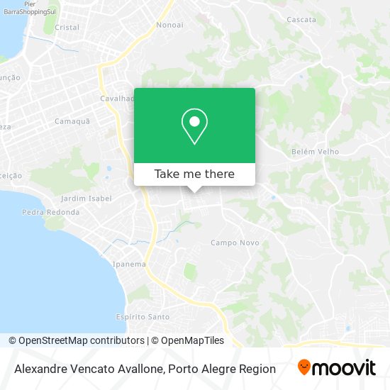 Alexandre Vencato Avallone map