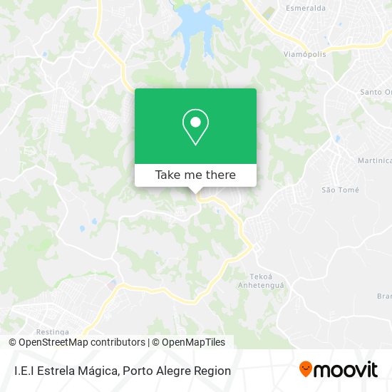 I.E.I Estrela Mágica map