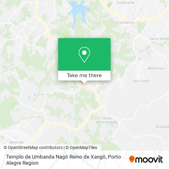Templo de Umbanda Nagô Reino de Xangô map