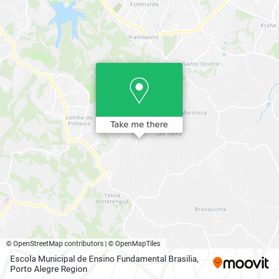 Escola Municipal de Ensino Fundamental Brasilia map